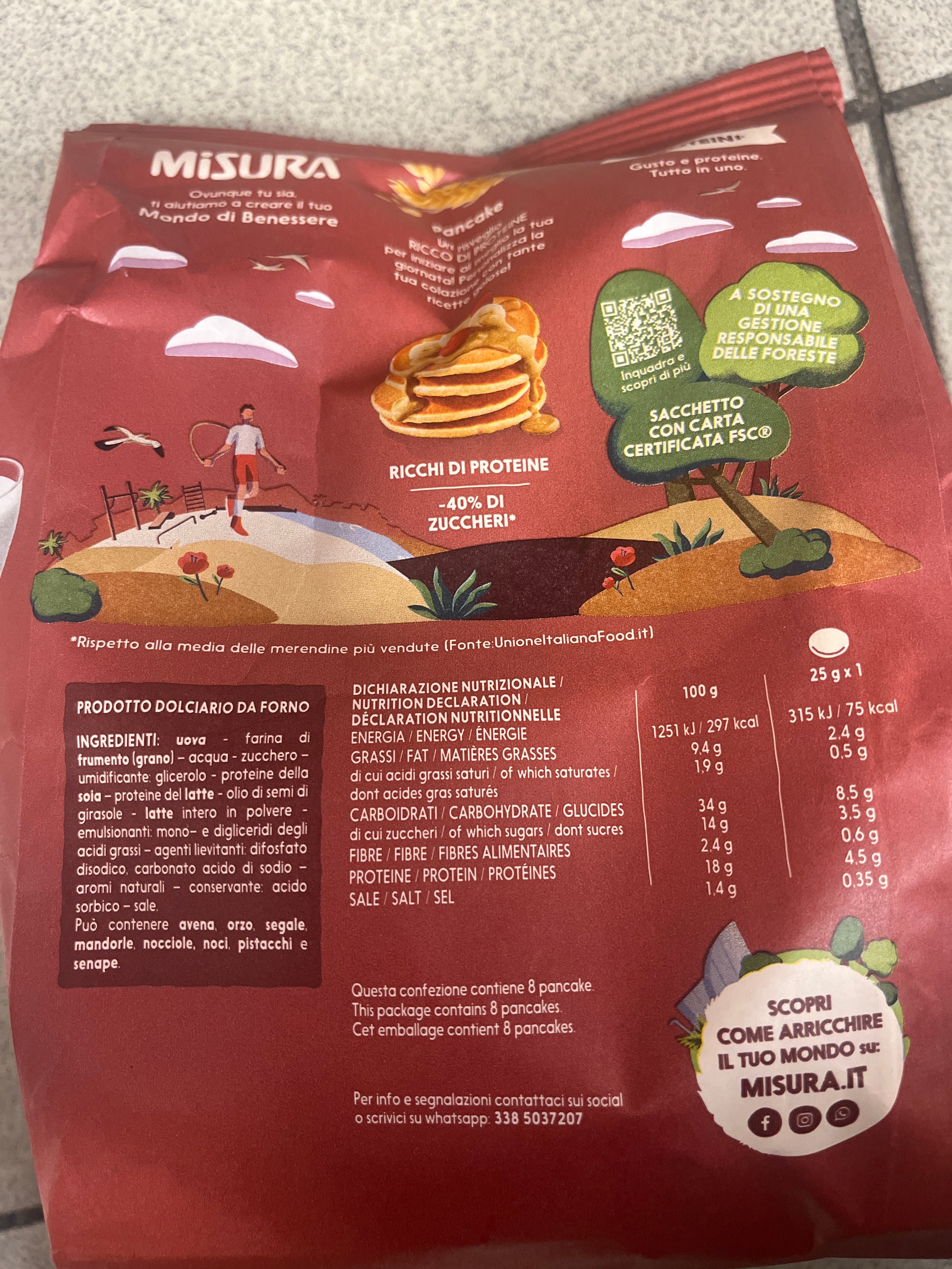 Misura Pancake Protein 200g