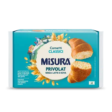 MISURA CORNETTI 246g SENZA LATTE E UOVA