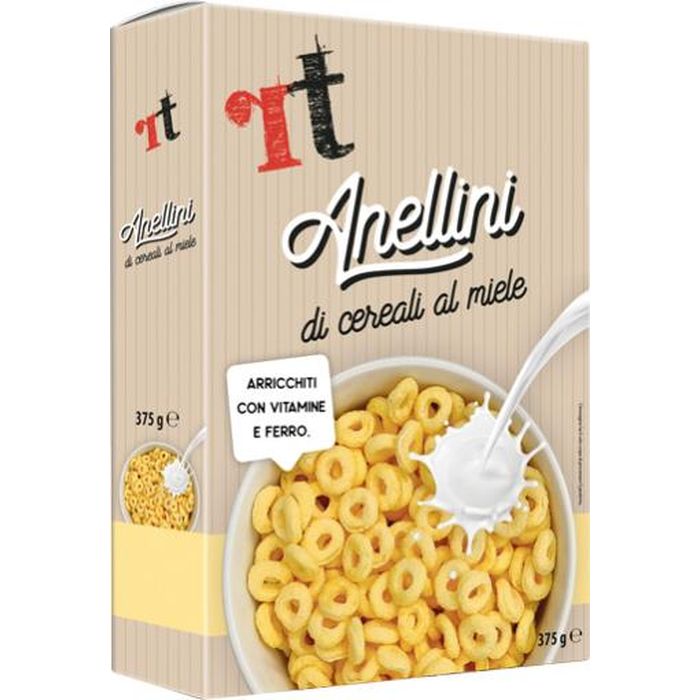 RT Anellini Al Miele Con Avena 375g