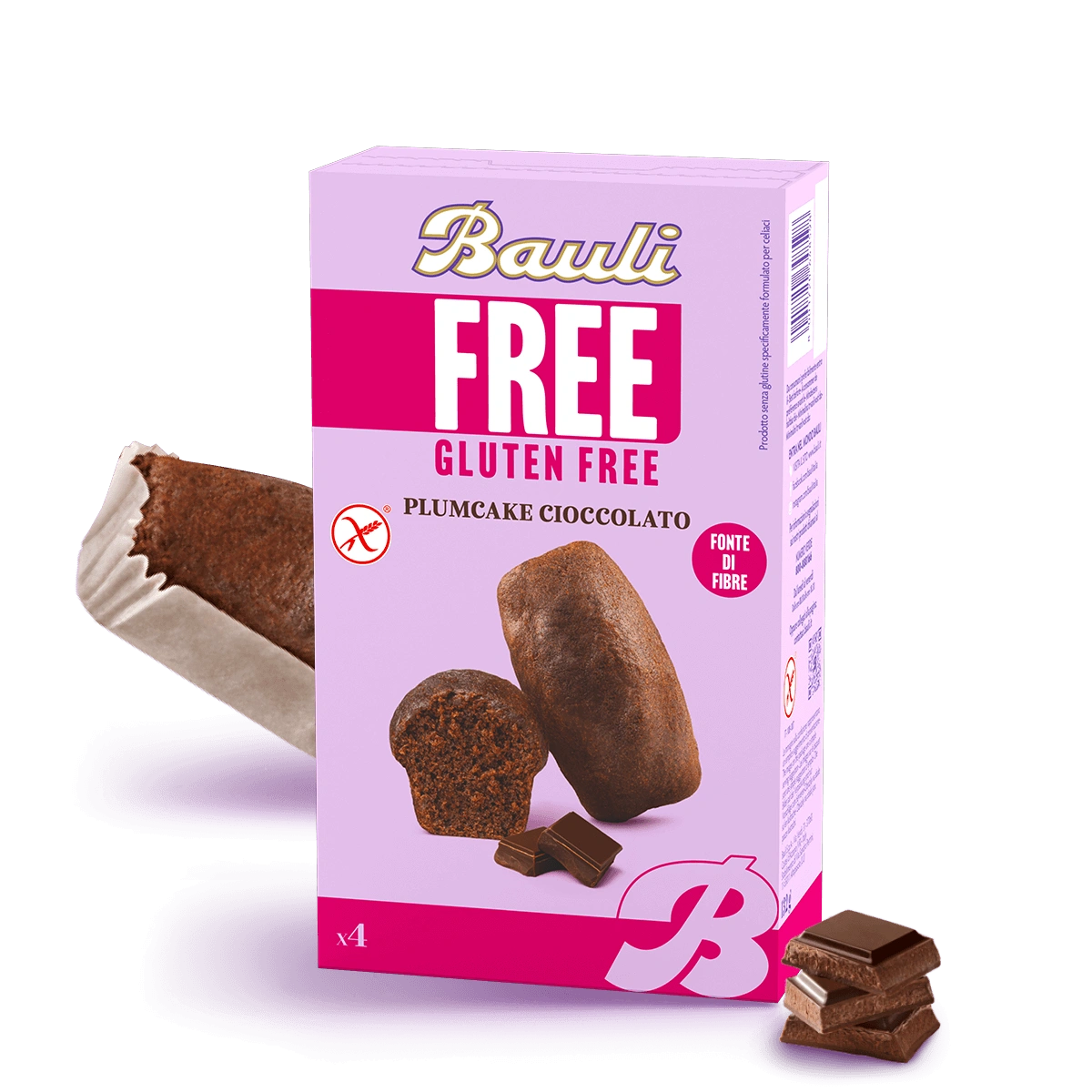 BAULI PLUMCAKE CIOCCOLATO GLUTEN FREE 132g